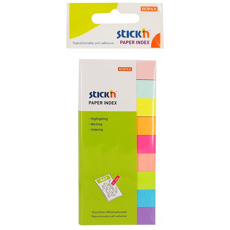 Indexflikar - 50 x 12 mm 21689