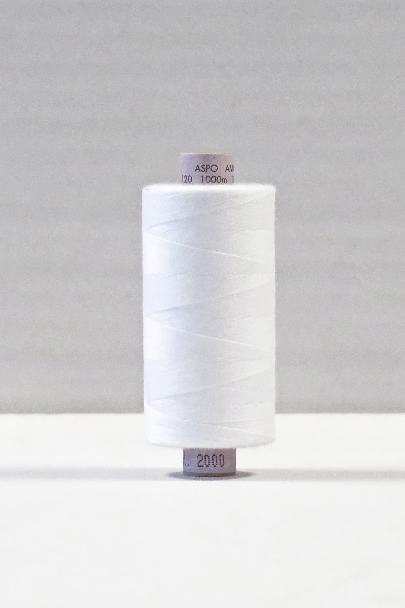 Amann Aspo Sytråd Polyester 1000 m - Färg 2000 Vit