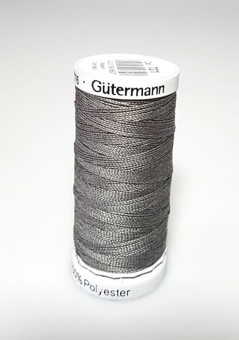 Gütermann -  Extra stark sytråd - 701 Stål Grå