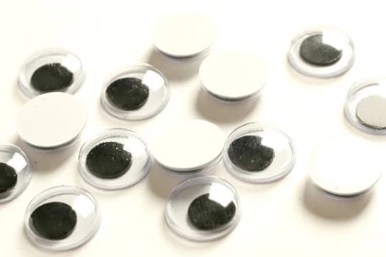 Rullögon - Ögon med rull för pålimning 12 mm - 711512 - 10 st