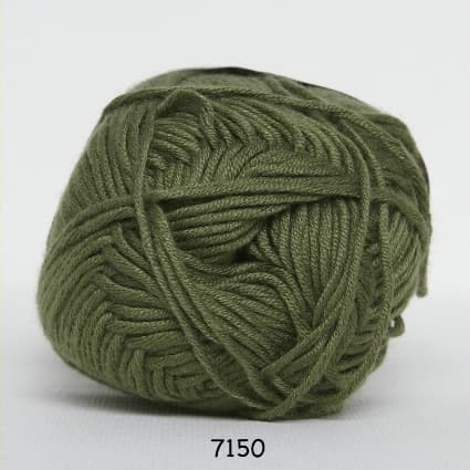 Hjertegarn Blend Bamboo -  fv 7150 Armygrön