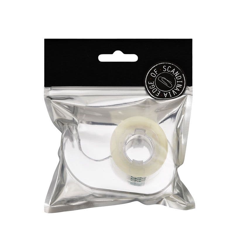 Tejphållare 19 mm x 20 m Transparent - 780808