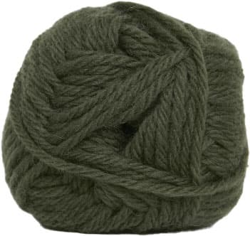 Tjock Ragg Strumpgarn Hjertegarn - fv 7810 Armygrön