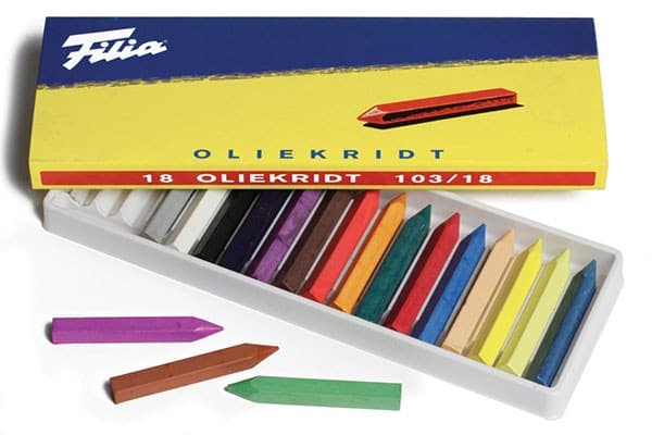 Filia Oljakrita - Assfärger - 18 st
