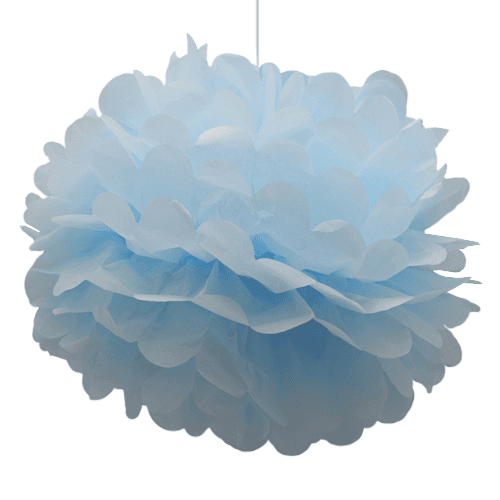 Pom Pom Ljusblå 30 cm 1 st - 79630