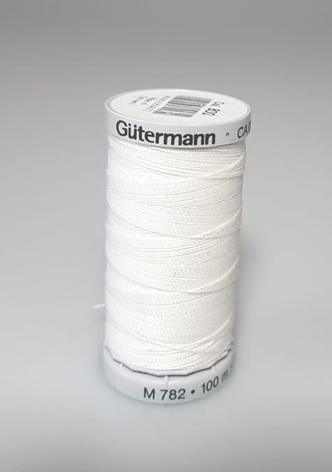 Gütermann -  Extra stark sytråd -800 Vit