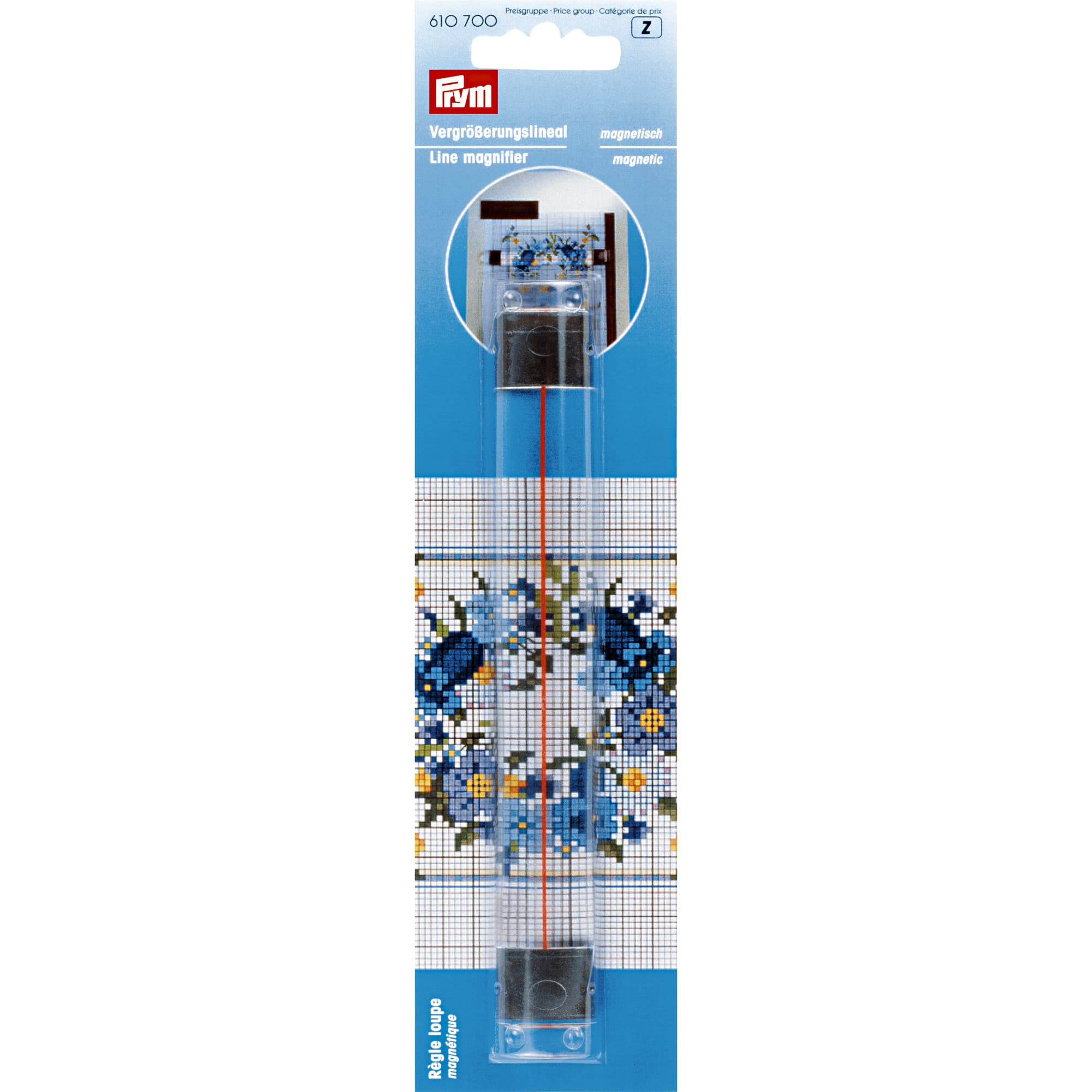 LUPPLINJAL FÖR MAGNETPLATTA 16,5 X 2,2 CM - 80610700