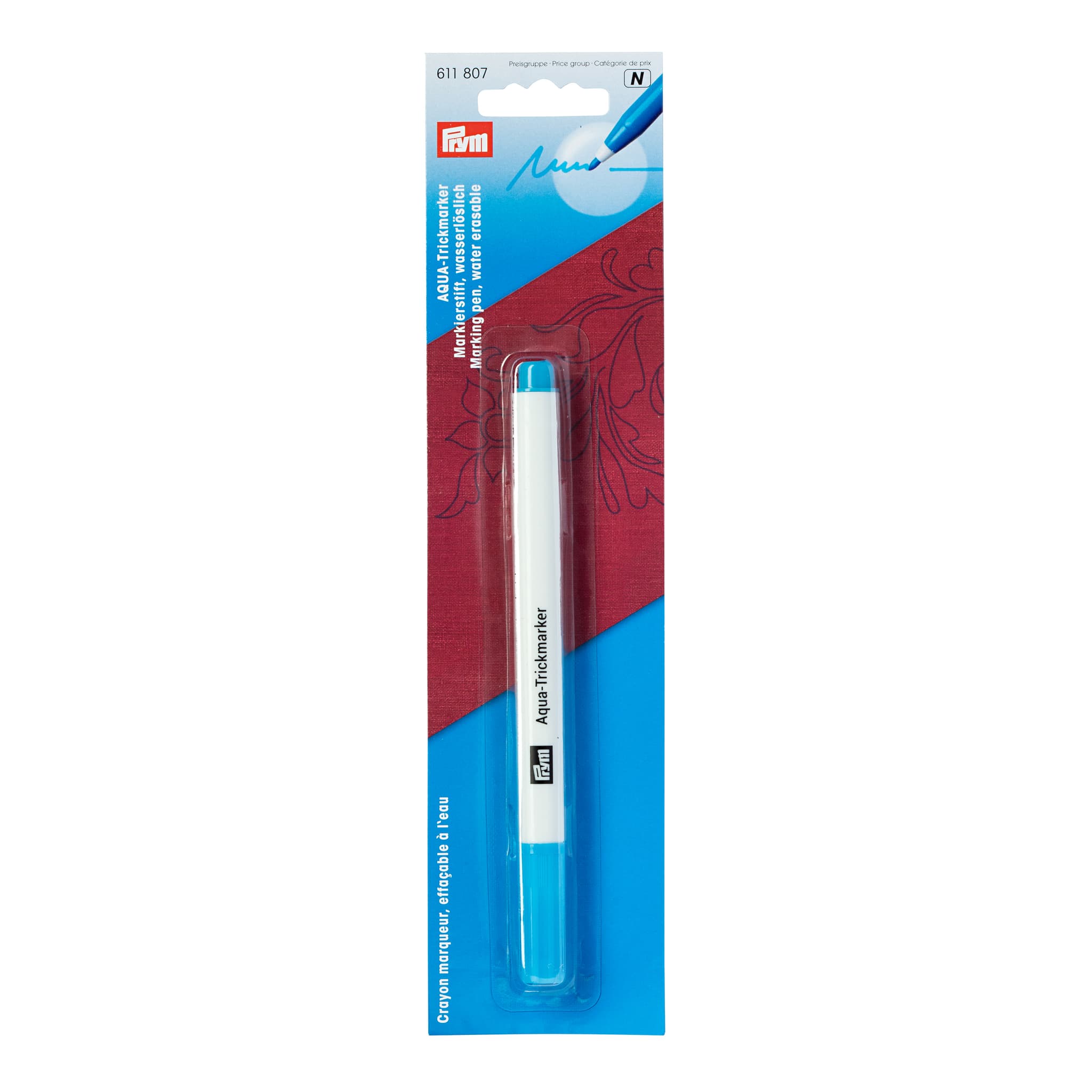Vattenlöslig Tusch Prym 611807 för textilier
