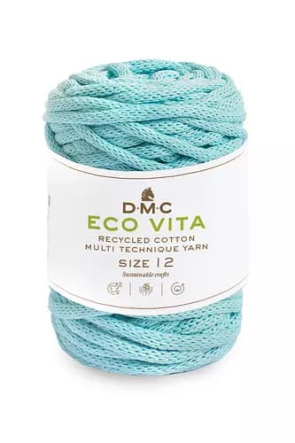 Garn DMC Eco Vita 12 250 G Fv 81 Ljus Turkos
