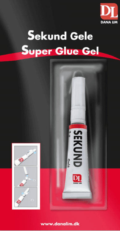 Sekund lim - Dana sekund limgel 3 gram 821500