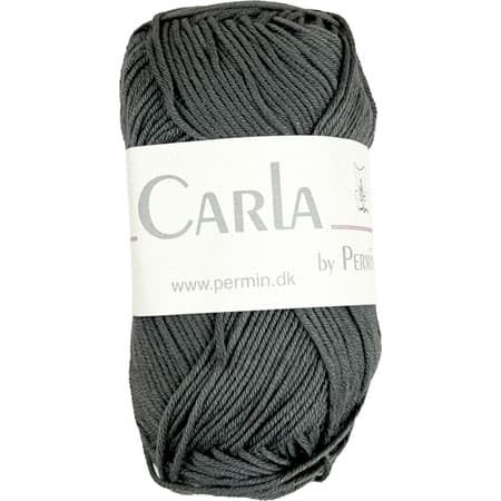 Carla By Permin - Garn Med Bomull & Modal fv 882612 fv Dark Grey