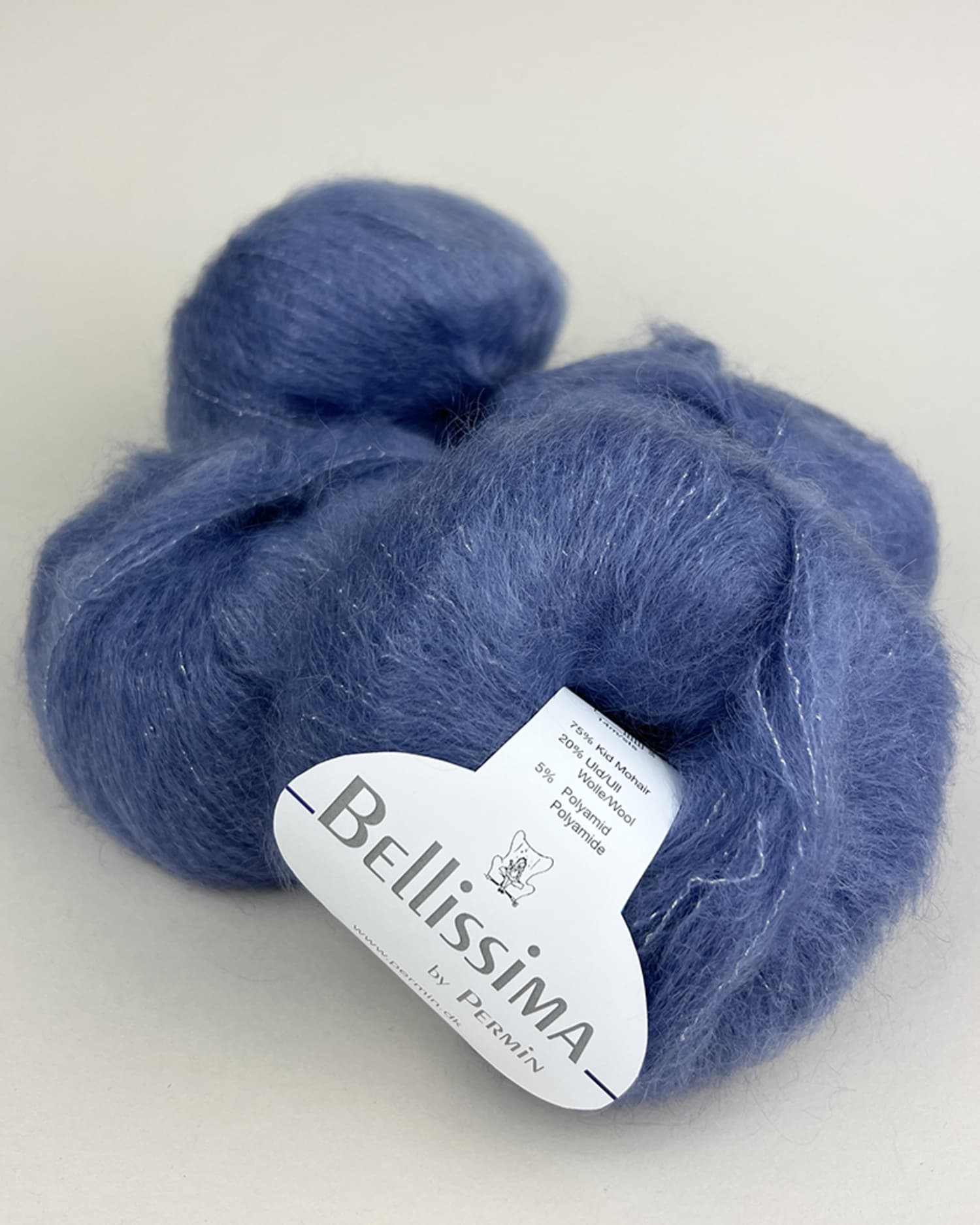 Bellissima by Permin fv 883070 Chambrayblå