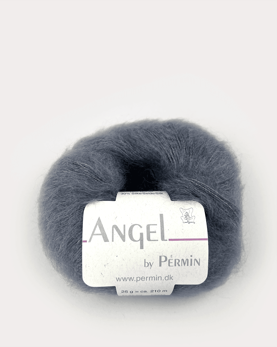 Angel Permin - Mohair och Sidengarn -  884109 Grå