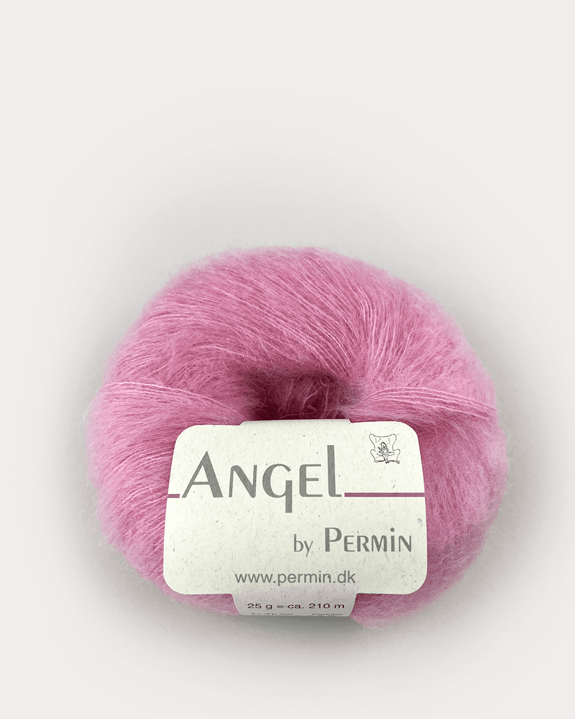 Angel Permin - Mohair och Sidengarn -  884180 Ljus Rosa