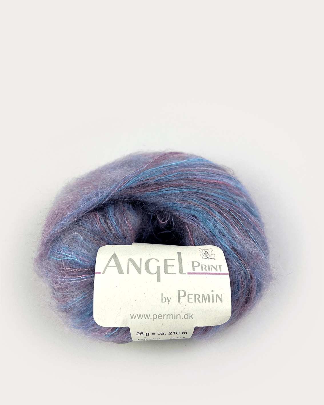 Angel Permin - Mohair och Sidengarn -  884754 Print Pastel