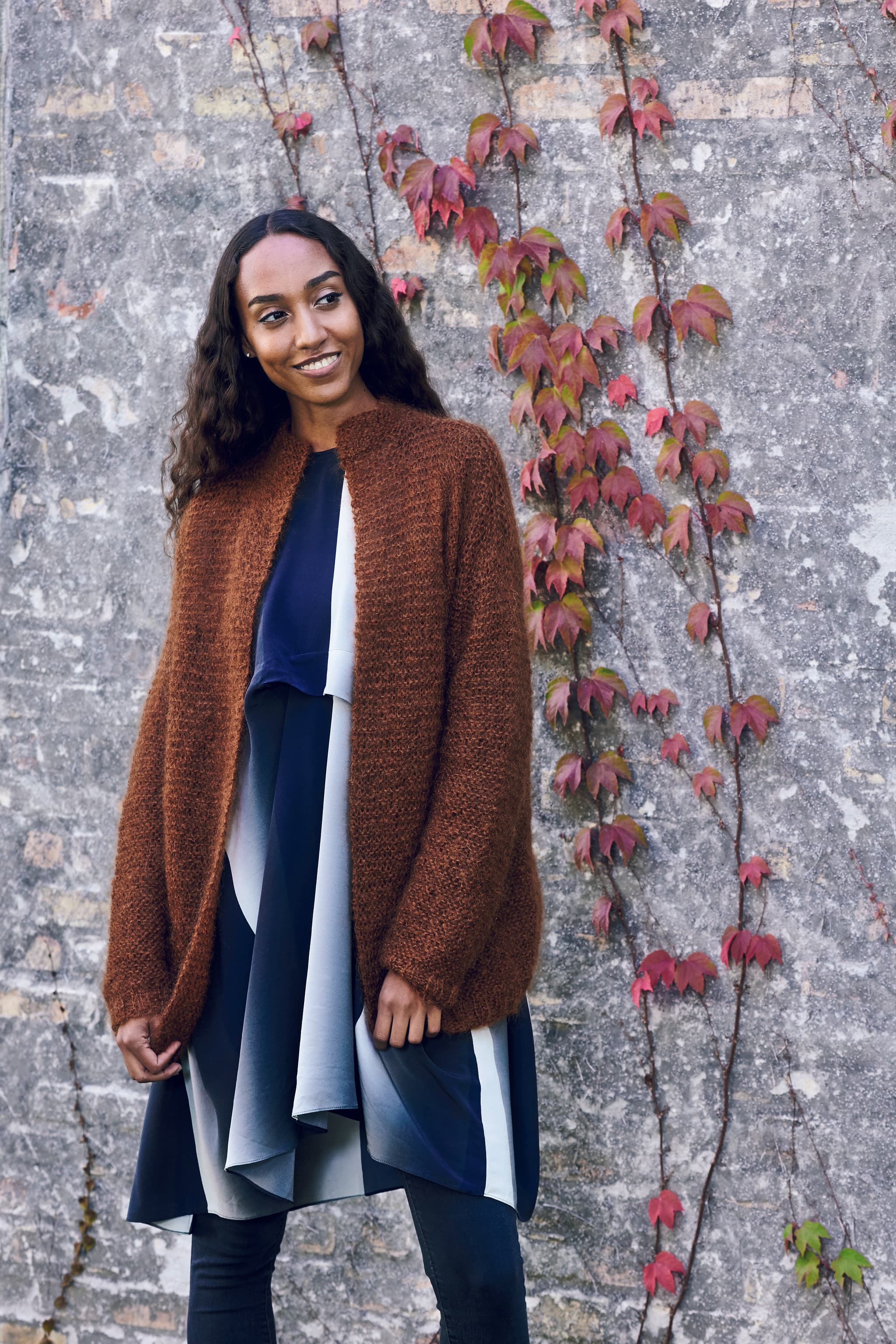 Bella stickmönster - Cardigan stickmönster - 893224