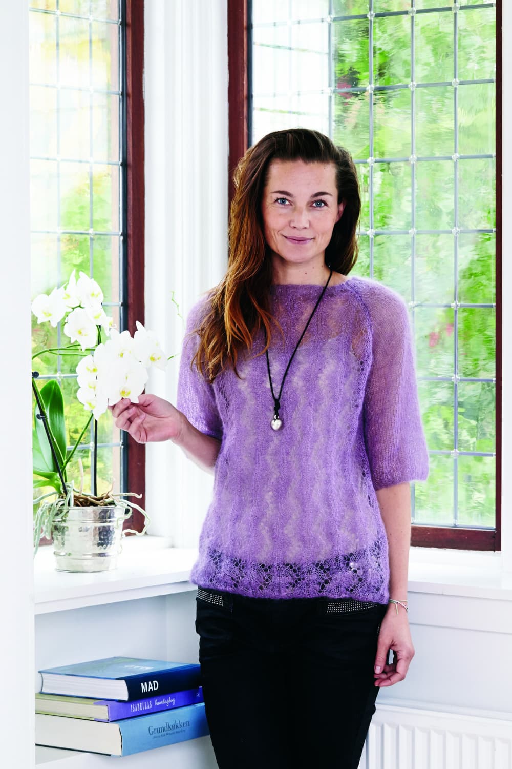 Raglanbluse Angel garn 894163