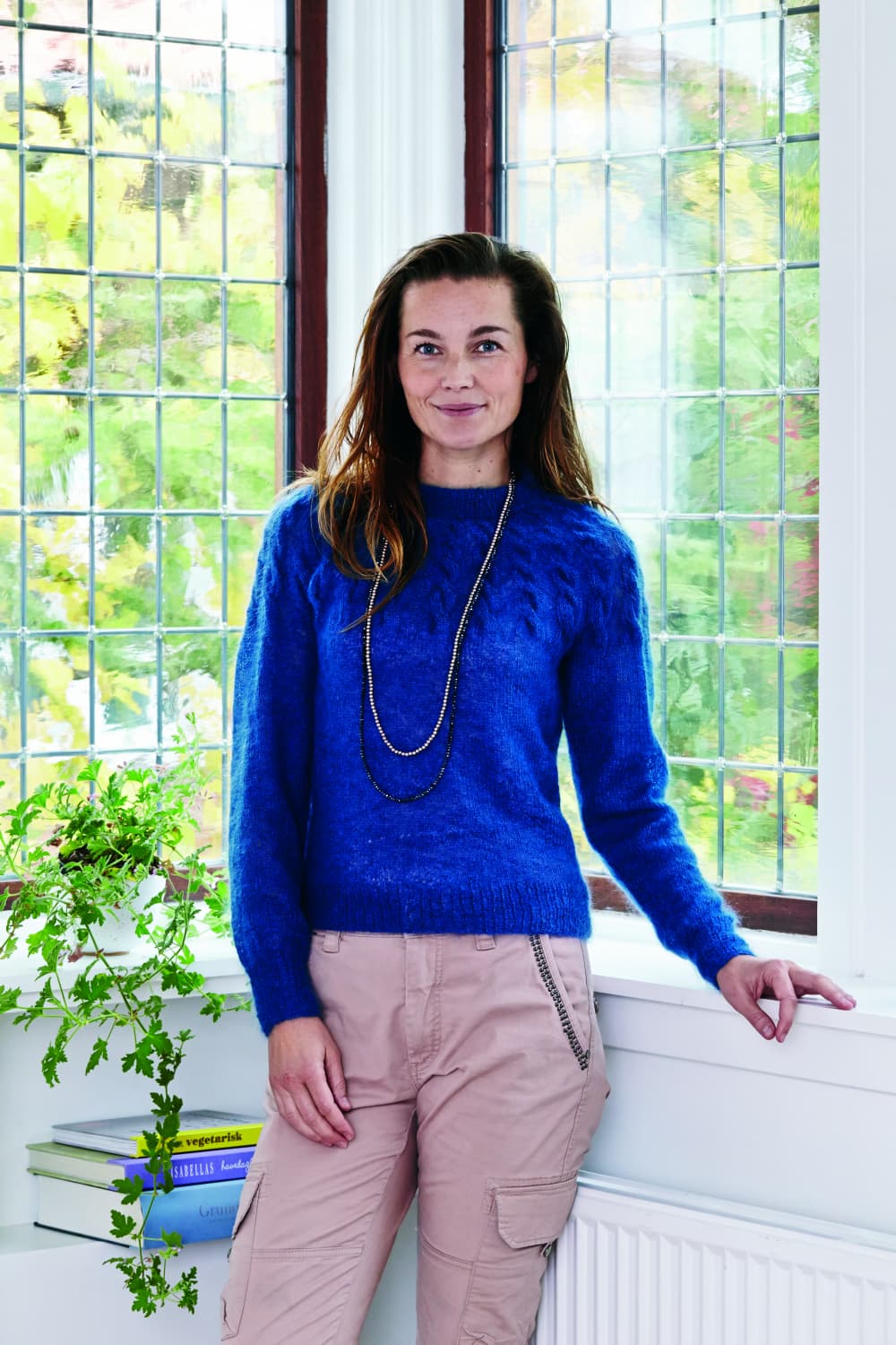 Bluse m/snoninger Angel garn 894164