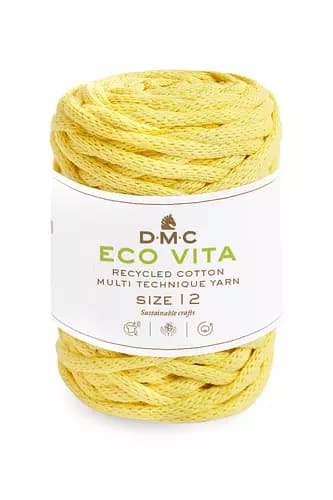 Garn DMC Eco Vita 12 250 G Fv 91 Ljus Gul