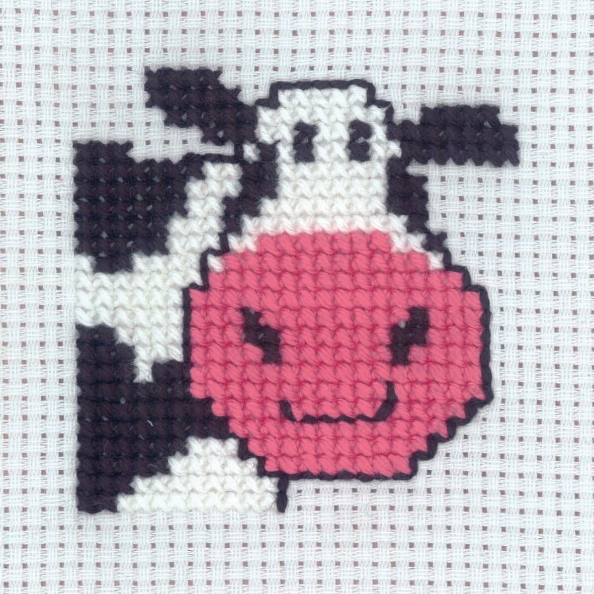 Broderi - Räknar broderi för barn - 14-9330 med Ko