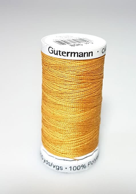 Gütermann -  Extra stark sytråd -968 Mörk Gylden