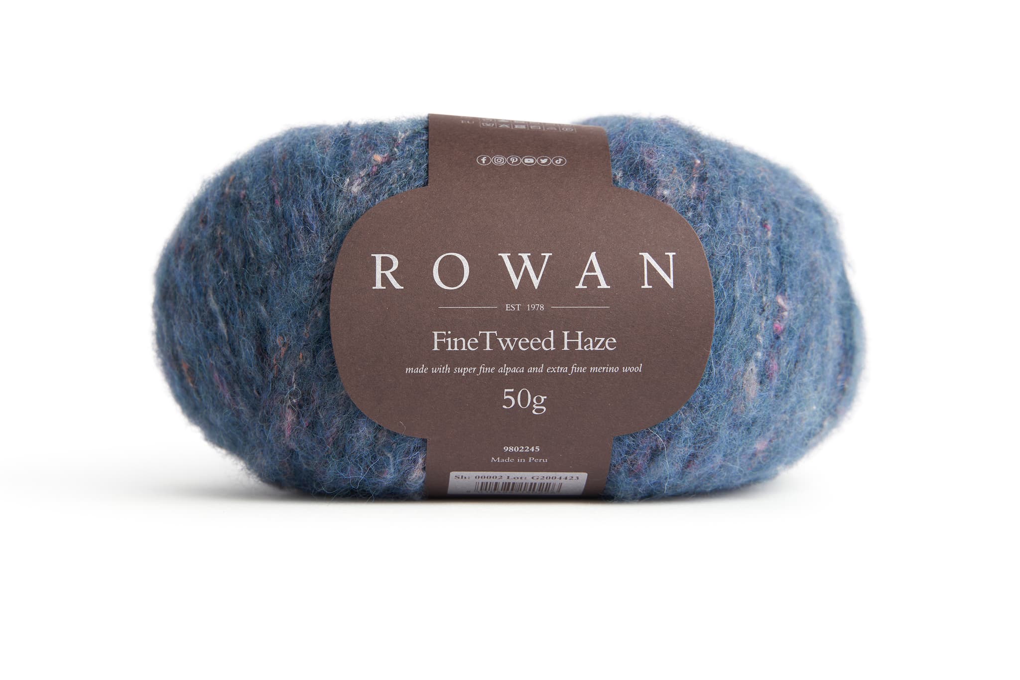 Rowan Fine Tweed Haze Fv 0002 Deep