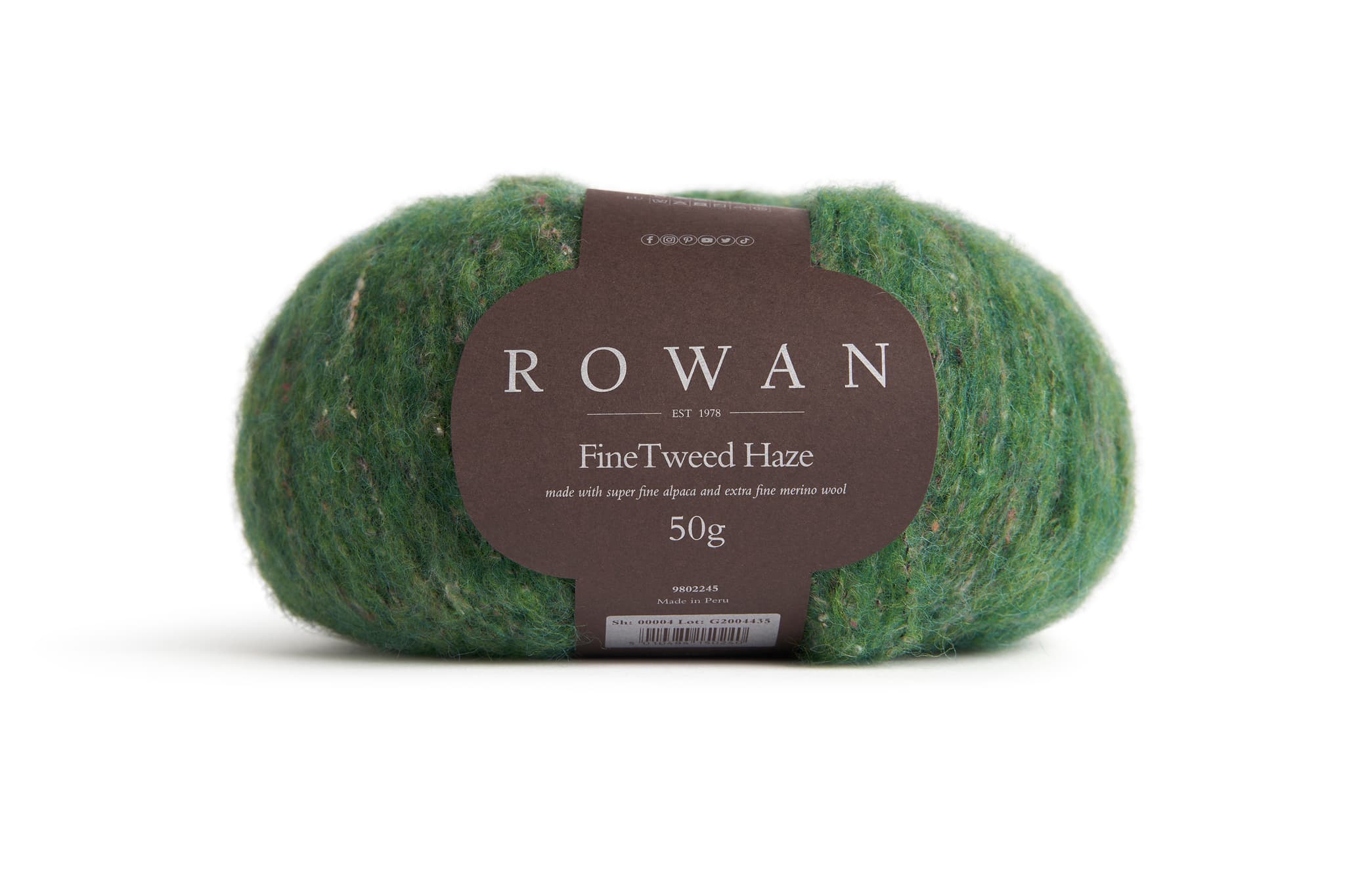 Rowan Fine Tweed Haze Fv 0004 Verd