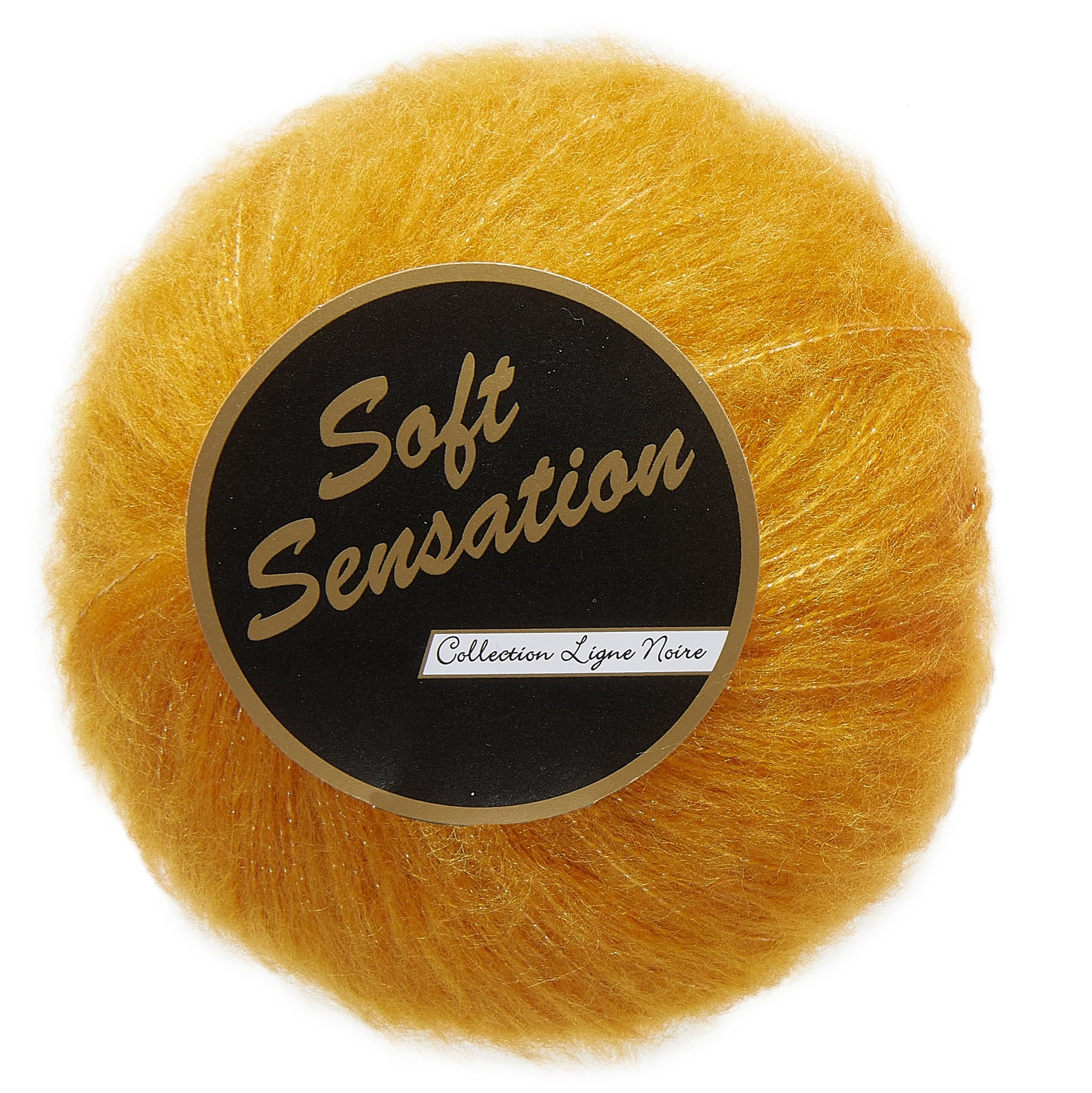 Lammy Soft Sensation Garn Med Lurex 25 Gram 0603 Curry Gul