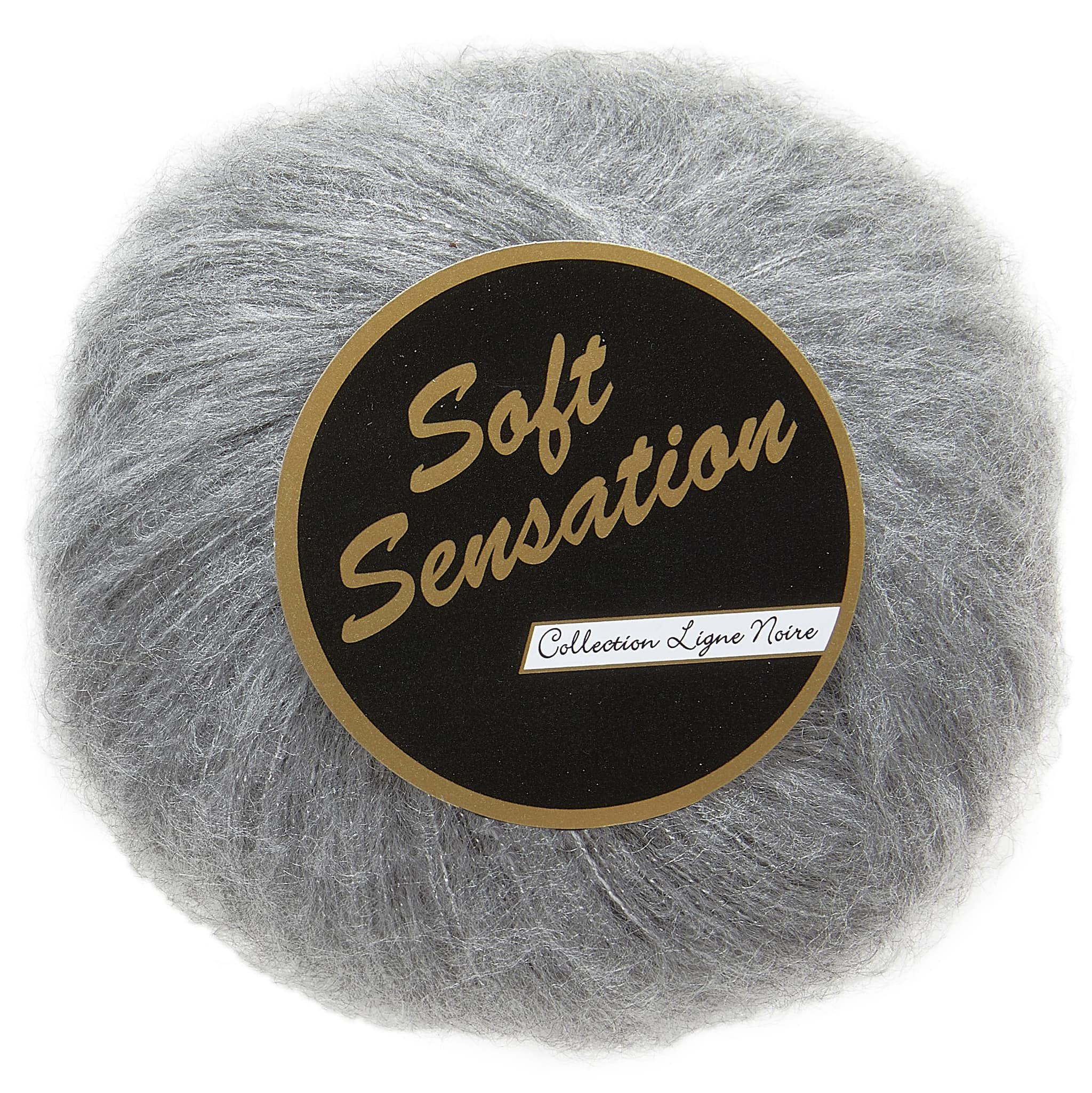 Lammy Soft Sensation Garn Med Lurex 25 Gram 0605 Grå