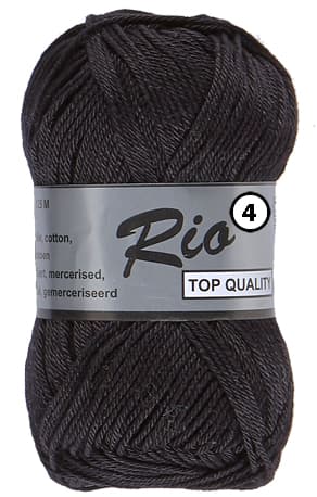 Rio 4 Merceriserad Bomull Lammy Yarn Fv 001