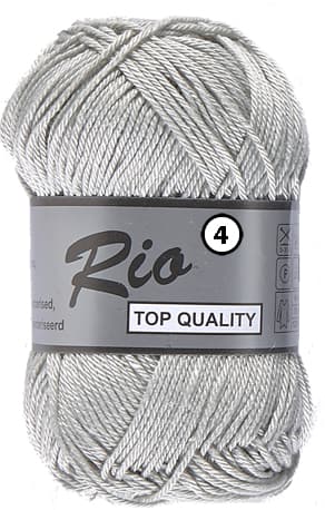 Rio 4 Merceriserad Bomull Lammy Yarn Fv 003