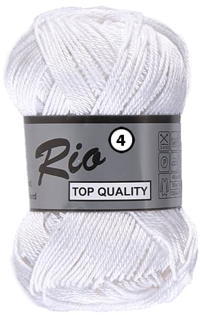 Rio 4 Merceriserad Bomull Lammy Yarn Fv 005