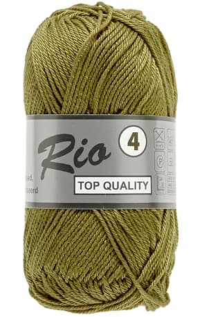 Rio 4 Merceriserad Bomull Lammy Yarn Fv 027