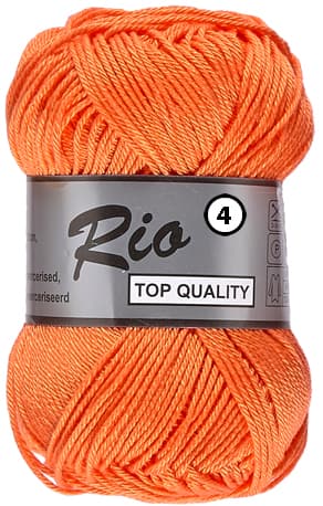 Rio 4 Merceriserad Bomull Lammy Yarn Fv 028