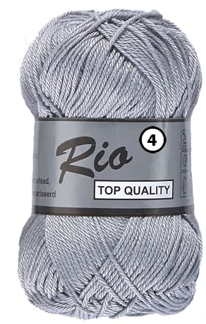 Rio 4 Merceriserad Bomull Lammy Yarn Fv 038
