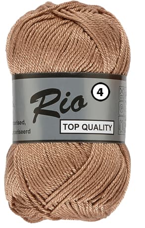 Rio 4 Merceriserad Bomull Lammy Yarn Fv 054