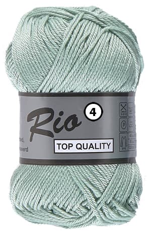 Rio 4 Merceriserad Bomull Lammy Yarn Fv 062