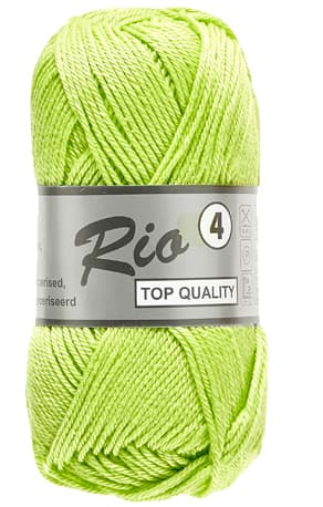 Rio 4 Merceriserad Bomull Lammy Yarn Fv 0182