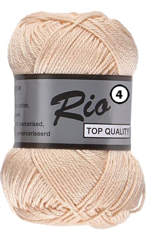 Rio 4 Merceriserad Bomull Lammy Yarn Fv 218