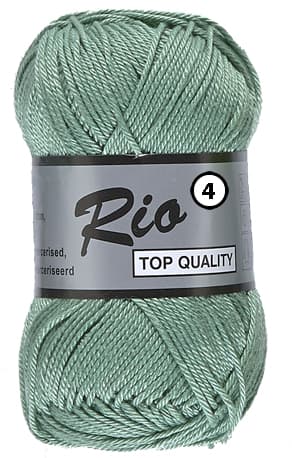 Rio 4 Merceriserad Bomull Lammy Yarn Fv 375