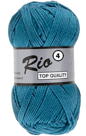 Rio 4 Merceriserad Bomull Lammy Yarn Fv 457