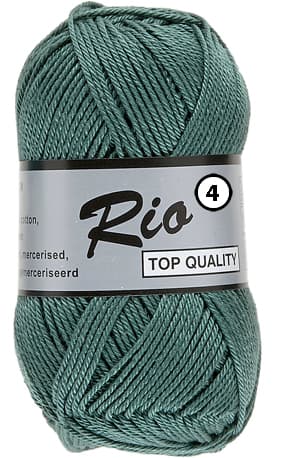 Rio 4 Merceriserad Bomull Lammy Yarn Fv 458