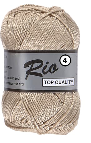 Rio 4 Merceriserad Bomull Lammy Yarn Fv 791