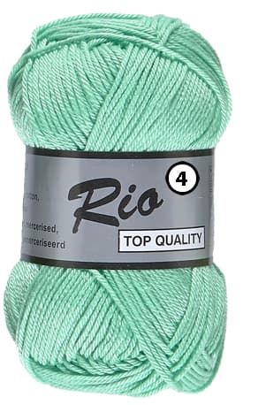 Rio 4 Merceriserad Bomull Lammy Yarn Fv 841