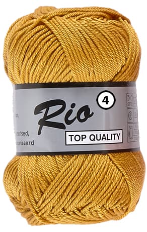 Rio 4 Merceriserad Bomull Lammy Yarn Fv 846