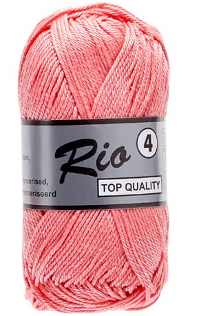 Rio 4 Merceriserad Bomull Lammy Yarn Fv 856