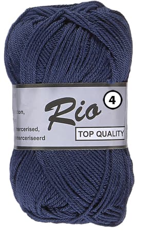 Rio 4 Merceriserad Bomull Lammy Yarn Fv 892