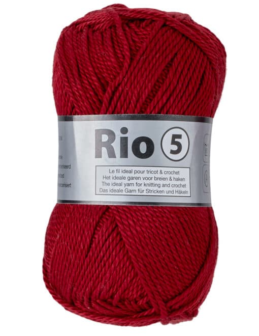 Rio 5 Merceriserad Bomulls garn Lammy Yarn Fv 42