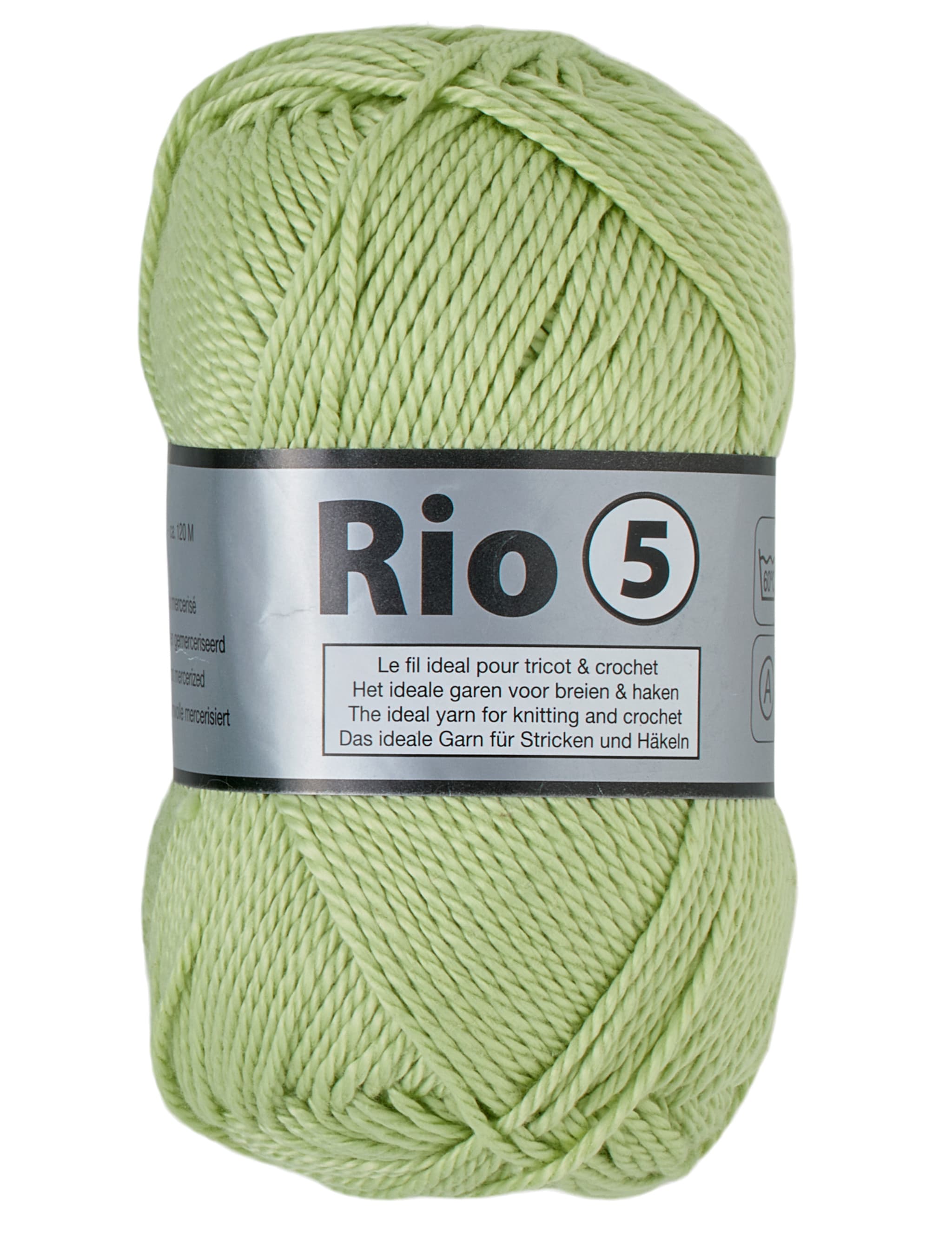 Rio 5 Merceriserad Bomulls garn Lammy Yarn Fv 45