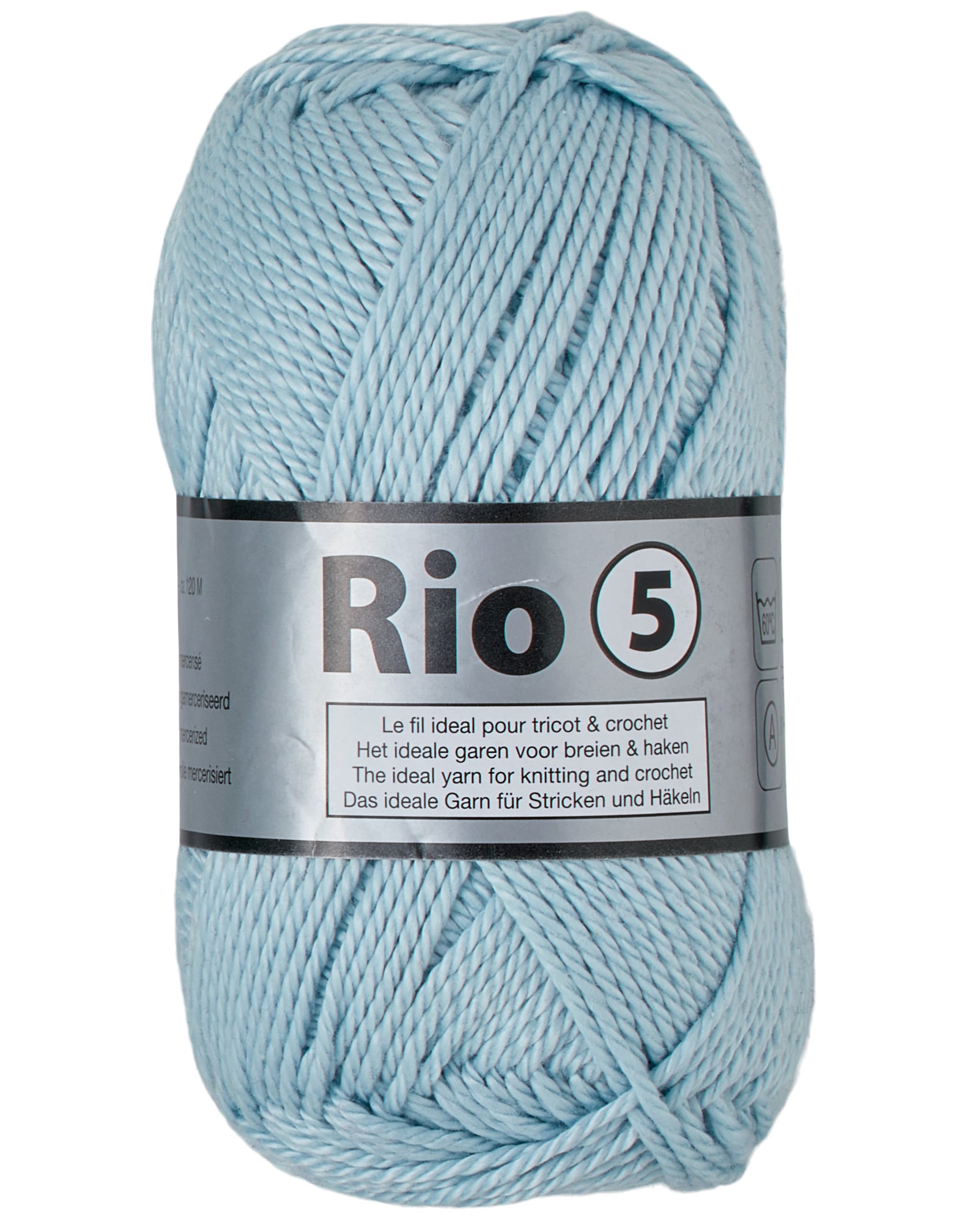 Rio 5 Merceriserad Bomulls garn Lammy Yarn Fv 50